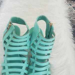 Women Top Moda Green shoes